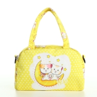 Сумка детская для девочки на молнии, регулируемый ремень, цвет жёлтый Сумка детская для девочки на молнии, регулируемый ремень, цвет жёлтый