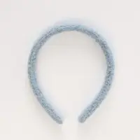 Ободок для волос плюшевый, цвет голубой, Холодное сердце