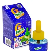 Тайга Детский Ликвид жидкостной наполнитель от комаров 20 ночей