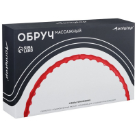 Обруч с двойным массажным роликом ONLYTOP, d=98 см, толщина 2,5 см, 1 кг Обруч с двойным массажным роликом ONLYTOP, d=98 см, толщина 2,5 см, 1 кг