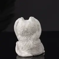 Набор статуэток "Три кота: ничего не вижу, не слышу, не говорю" 7 см, серый