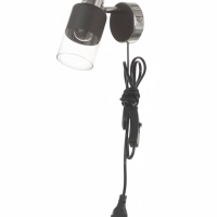 Спот "Берта" 1хЕ14 40Вт черно-хромовый 19х8х15 см