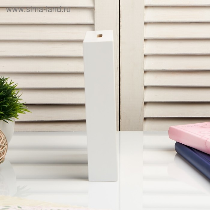 Копилка интерьерная пластик "Кактусы и полоски" 17х12х3,8 см