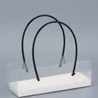 Коробка под рулет с ручками, белая 22,5 х 8 х 8 см