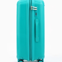 Чемодан 24", PP, 43*26*66, отд на молнии, код замок, 4 колеса, зеленый Чемодан 24", PP, 43*26*66, отд на молнии, код замок, 4 колеса, зеленый