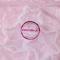 Форма для леденцов новогодняя Доляна &laquo;Звёзды&raquo;, силикон, 15,5&times;13,5&times;0,7 см, 6 ячеек, цвет белый