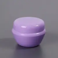 Баночки для хранения, фасовка 3 шт., 5 мл, фиолетовые, зелёные, синие