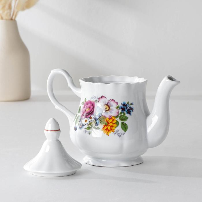 Набор столовой посуды &laquo;Букет цветов&raquo;, 34 предмета