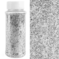 Конфетти &laquo;Шестиугольники&raquo; серебро, голография, 0.1 см, 90 г