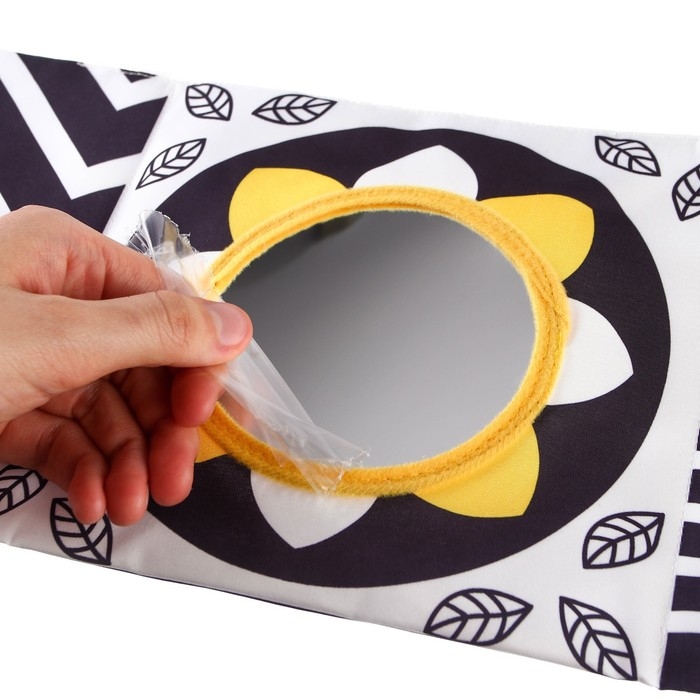 Мягкая книжка-бортик на кроватку по методике Г. Домана &laquo;Малыши&raquo;, с шуршалкой