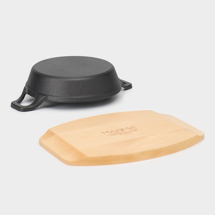 Сковорода чугунная Magma &laquo;Далат&raquo;, 25&times;18&times;4 см