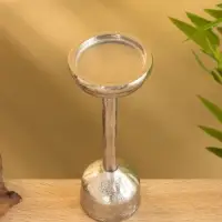 Подсвечник для свечи 9 см &laquo;Грэй&raquo;, 39 см, металл, золото