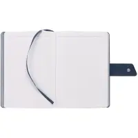 Ежедневник Boom, недатированный, черный с синим