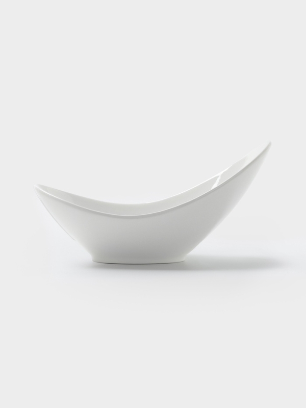 Салатник Hanna Kn&ouml;vell, 24.8&times;14.5&times;12 см, фарфор, белый