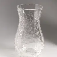 Ваза стекло настольная "Паутинка" грация, 19,5х10,5 см, прозрачный