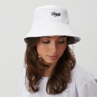 Панама двусторонняя MINAKU с надписями, цвет белый, размер 58