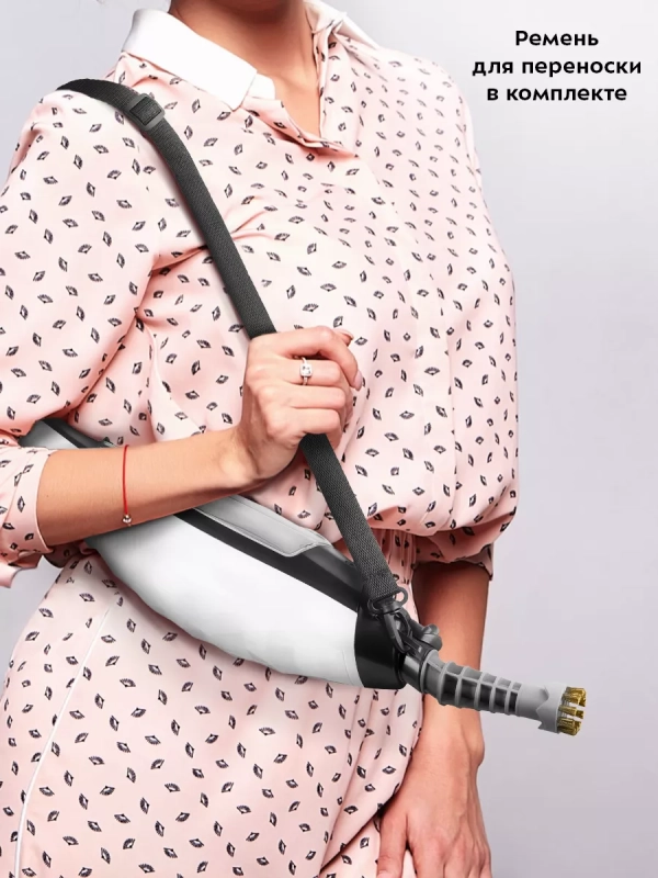 Паровая швабра и пароочиститель с насадками КТ-1088 (2 в 1)