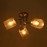 Люстра "Клара" 3х40Вт Е27 хром