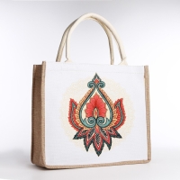 Шопер без застёжки, цвет бежевый/бежевый Шопер без застёжки, цвет бежевый/бежевый