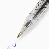 Ручка шариковая с колпачком "Счастливая ручка", синяя паста 0.7 мм