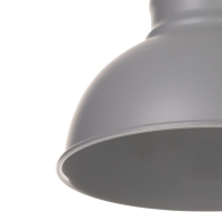 Светильник Paul 1х40Вт Е27 пр-1м пыльно-серый 20х20х17,5см