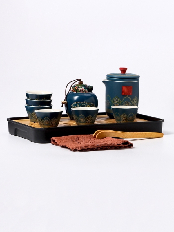 Набор для чайной церемонии 8 предметов, на 6 персон, чашка 50 мл, чайник 285 мл