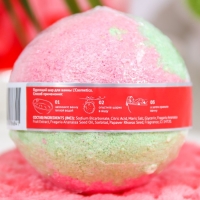 Бомбочка для ванн L'Cosmetics &laquo;Клубника&raquo; с пеной, 130 г