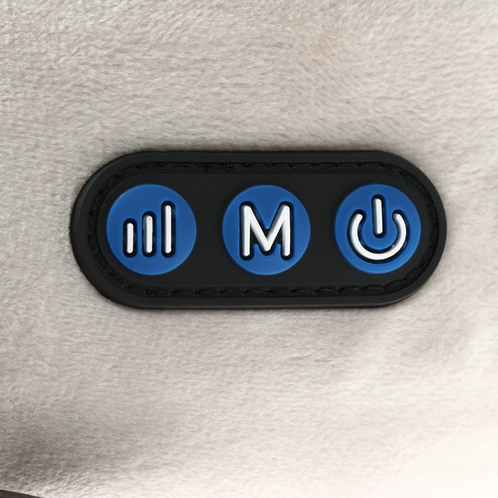 Массажная подушка Centek CT-2199, 3.7 Вт, 7 режимов, 12 головок, ИК-подогрев, бежевая Массажная подушка Centek CT-2199, 3.7 Вт, 7 режимов, 12 головок, ИК-подогрев, бежевая