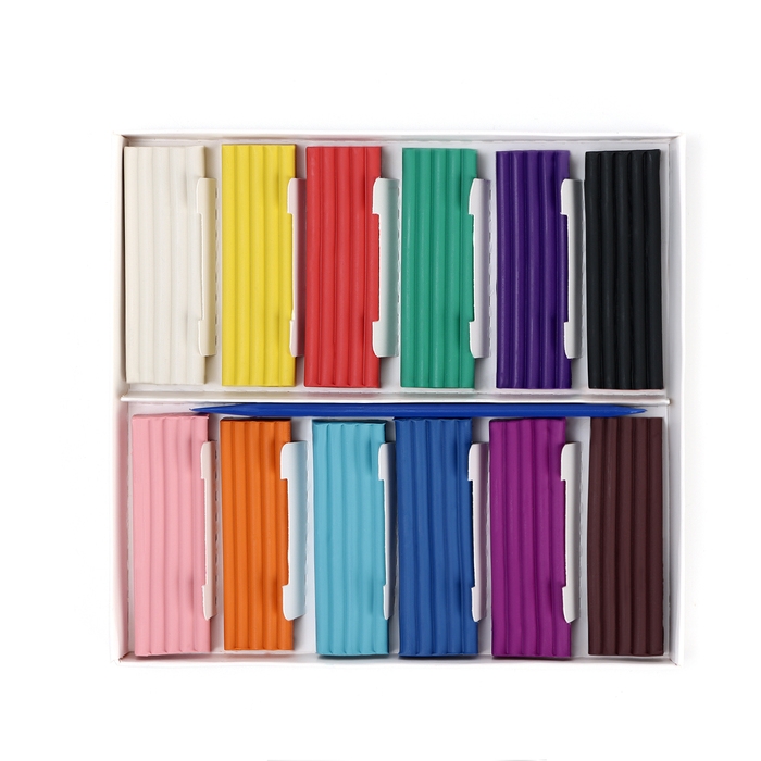 Пластилин 12 цветов мягкий 240 г &laquo;1 сентября&raquo;