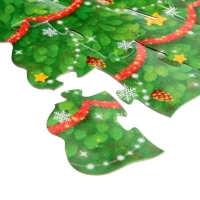 Пазл с липучками «Украшаем ёлочку», 10 липучек, 11 деталей, МИКС Пазл с липучками «Украшаем ёлочку», 10 липучек, 11 деталей, МИКС