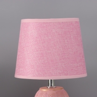 Лампа настольная "Калейдоскоп" 1х40Вт Е14 розовый 20х20х34см Лампа настольная "Калейдоскоп" 1х40Вт Е14 розовый 20х20х34см