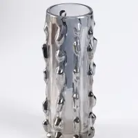 Ваза &laquo;Алонзо&raquo;, 18&times;6 см, стекло, чёрная