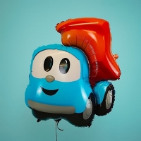 Шар фольгированный 28" &laquo;Грузовичок Лёва&raquo;, фигура, инд. упаковка