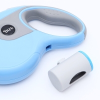 Рулетка DIIL, 8 м, до 50 кг, лента, прорезиненная ручка, голубая с серым