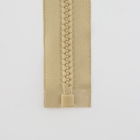 Молния &laquo;Трактор&raquo;, №8, разъёмная, замок автомат, 100 см, цвет бежевый