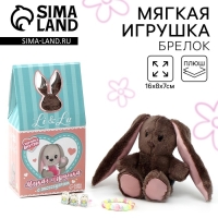 Мягкая игрушка с сюрпризом "Модница Li", заяц, 16 см