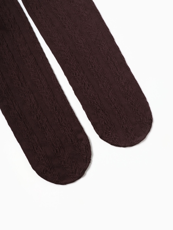 Женские колготки MINAKU 100 ден, цвет темно-коричневый, размер 4/L