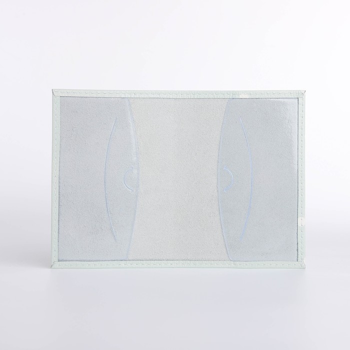 Обложка для паспорта, цвет мятный