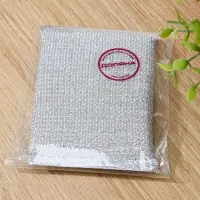 Губка для мытья посуды Доляна &laquo;Соты&raquo;, с металлическим скрабером