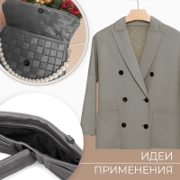 Ткань подкладочная &laquo;Горох&raquo;, двусторонняя, 100 % вискоза, 1 &times; 1,4 м, цвет бежевый