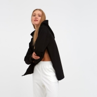 Толстовка женская MINAKU: Casual Collection цвет черный, р-р 42 Толстовка женская MINAKU: Casual Collection цвет черный, р-р 42