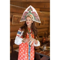 Бусы &laquo;Классика&raquo; шар №8, цвет белый, L=140 см