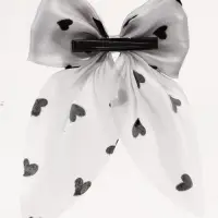 Бант для волос на заколке &laquo;Сердечки&raquo;, Принцессы