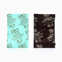 Стойкая крем-краска для бровей и ресниц Fito color, цвет коричневый (на 2 применения), 2х2 мл