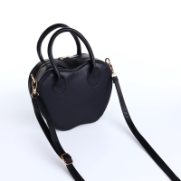 Сумка женская кросс-боди на молнии, цвет чёрный Сумка женская кросс-боди на молнии, цвет чёрный