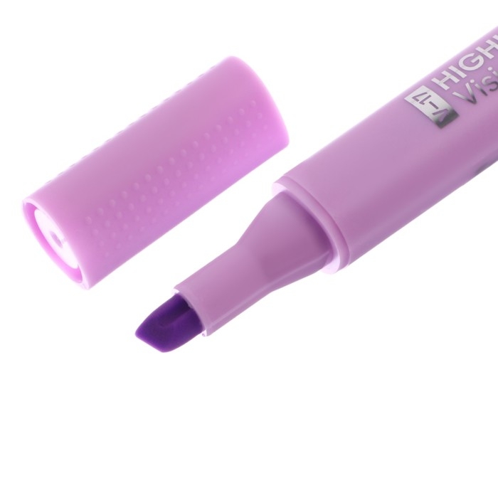 Набор маркеров текстовыделителей 4.5 мм 4 штуки ErichKrause "Visioline V-17 Pastel Bloom", чернила на водной основе, микс