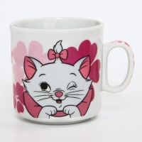 Набор посуды из керамики, 3 предмета: тарелка &Oslash; 16,5 см, миска &Oslash; 14 см, кружка 200 мл, "Кошечка Мари", Коты Аристократы