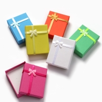 Коробочка подарочная под набор "Неон", 7*9 см, цвет МИКС