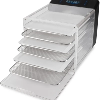 Сушка для фруктов и овощей HYFD-8800 12под. 600Вт