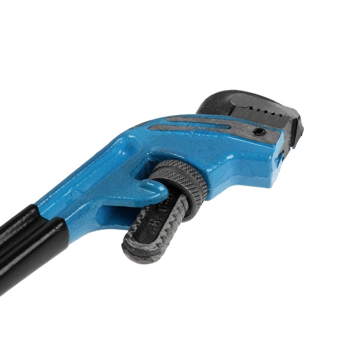 Ключ трубный ТУНДРА, тип "Stillson", угол рабочей части 120&deg;, раскрытие до 30 мм, 200 мм